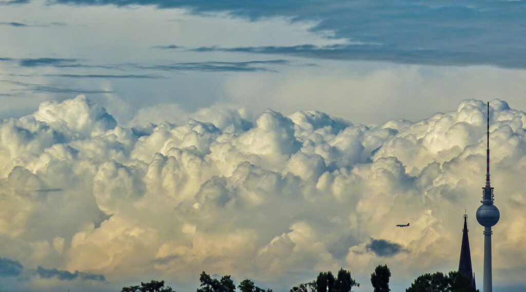 Clouds at Alexanderplatz