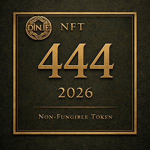 Elegant NFT badge design 444 300px 72dpi