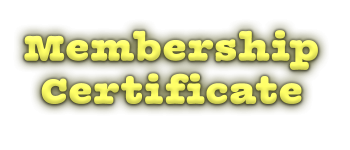 Membership Certificate